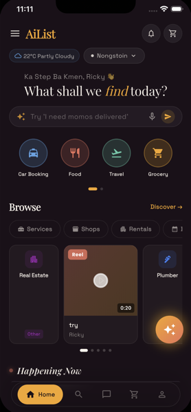 AiList App Screenshot