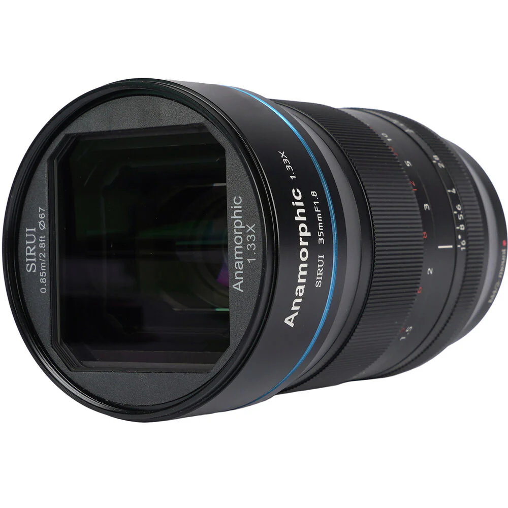 Sirui 35mm f/1.8 Anamorphic 1.33x lens